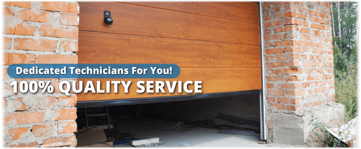 Garage Door Off Track In Carmel Indiana
